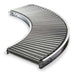Roller Conveyor,16" BF,Galvanized Steel