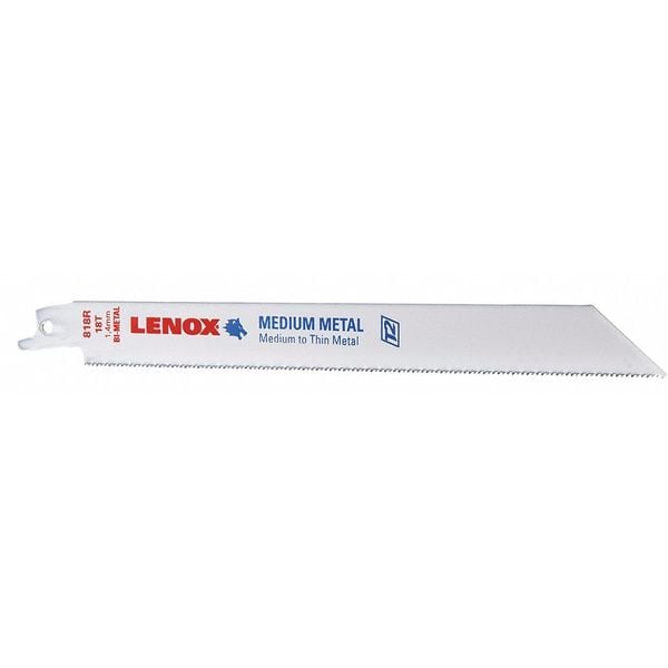 8 L x 18 TPI Metal Cutting Bi-metal Reciprocating Saw Blade