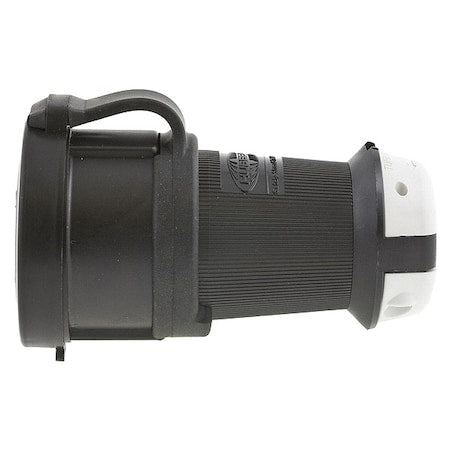 Watertight Locking Connector, L6-30R, 30 A, 250V AC, Single Phase, 2 Pole, Screw Terminals