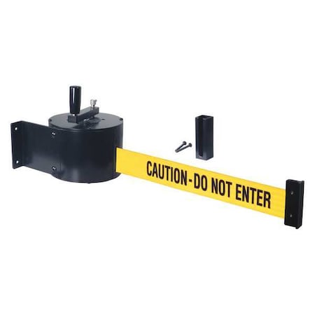 Retractable Belt Barrier,50 ft.,8-1/2inH