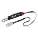 PRO(TM) Pack Shock Absorbing Lanyard, 6 ft. Length, Snap Hook, Steel, 1 Leg(s)