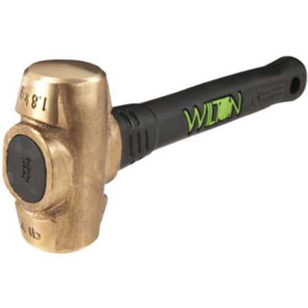 Sledge Hammer,16 in. L,Brass,8 lb.