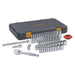 51 Piece 1/4" Drive 6 Point 120XP Standard & Deep SAE/Metric Mechanics Tool Set