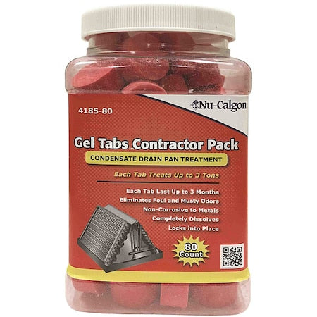 Condensate Pan Treatment, Gel Tab, 3 ton