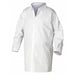 Disposable Lab Coat, SMMMS, Serged, White, 30 PK