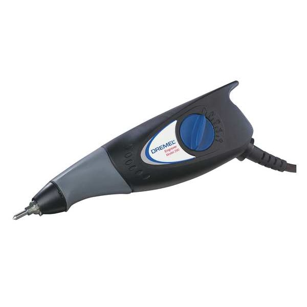 Engraver Tool, 6 1/2 in L, 7200 spm, 115V, Includes Carbide Bit, Corded
