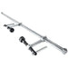16 in Bar Clamp, Wood Handle and 4 3/4 in Throat Depth