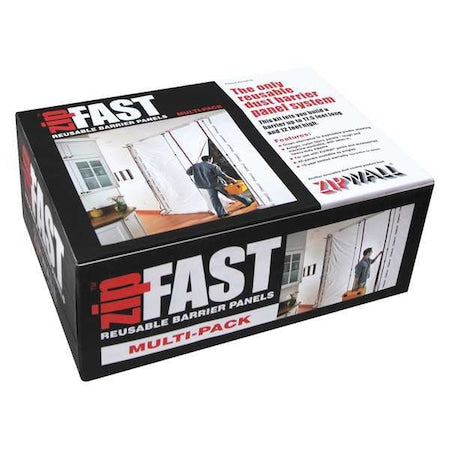Barrier Panels Kit,5ftLx12ftH,White