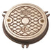 FloorCleanout,Bronze,Round,5-1/2inDia
