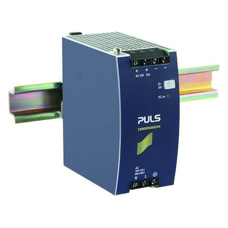 DC Power Supply, 100/120V AC; 200/240V AC, 24/28V DC, 240 W, 10 A, DIN Rail