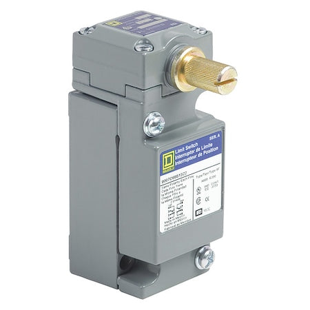 Limit Switch, 2 NO/2 NC, Form ZZ, 10A at 600V AC