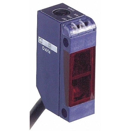 Multimode Photoelectric Sensor, Bare Wire, Rectangular, PNP