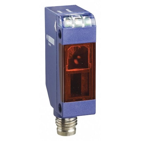 Multimode Photoelectric Sensor, M8, Rectangular, PNP