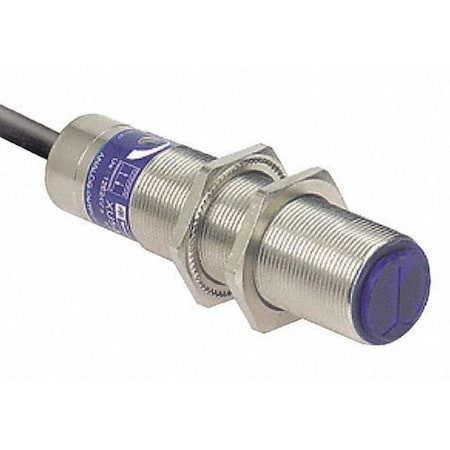 Diffuse Photoelectric Sensor, Bare Wire, Right Angle, Cylindrical, NO