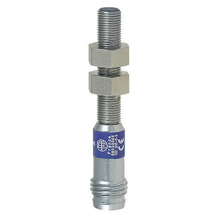 Cylindrical, Inductive Proximity Sensor, 8 mm Dia., Stainless Steel, M8, 3 Wires, Shielded