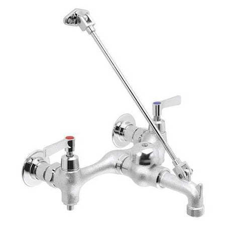 Sink, 8" Mount, Rough Chrome Plated 3 Hole