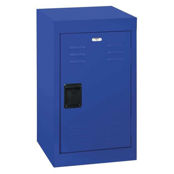 Wardrobe Locker,  15 in W,  15 in D,  24 in H,  (1) Tier,  (1) Wide,  Blue
