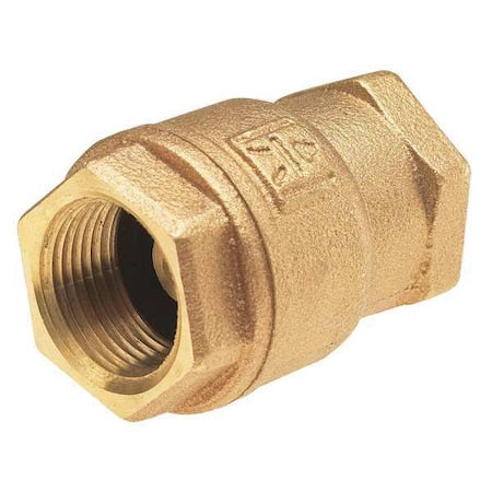 2" Threaded Low Lead Bronze Spring Check Valve