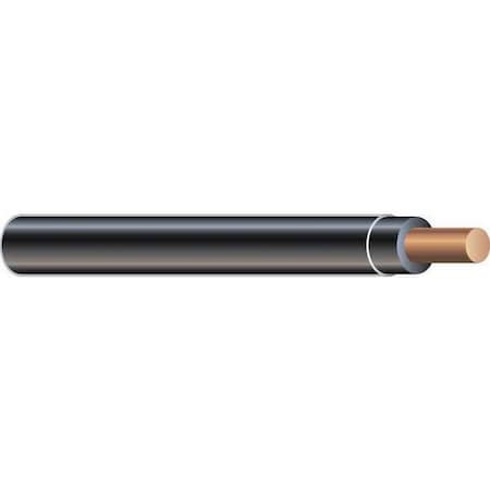 THHN Building Wire, Copper, 12 AWG, 1C, Black, Solid, 1000 ft