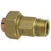 1" C x MNPT Lead Free Cast DZR Brass Union