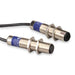 Polarized Retroreflective Photoelectric Sensor, Bare Wire, Straight, Cylindrical, Dark On, SPST