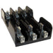 Open Fuse Block, R UL Class, 600V AC/DC Volt Rating, 3 Poles, Box Lug