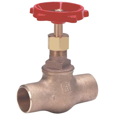 Globe Valve,1",Bronze,Socket,200 psi