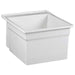 Laundry Tub 20 1/8 in x 17 3/4 in, 1, 2, Wall Mount, Fiberglass Reinforced Polyester Resin