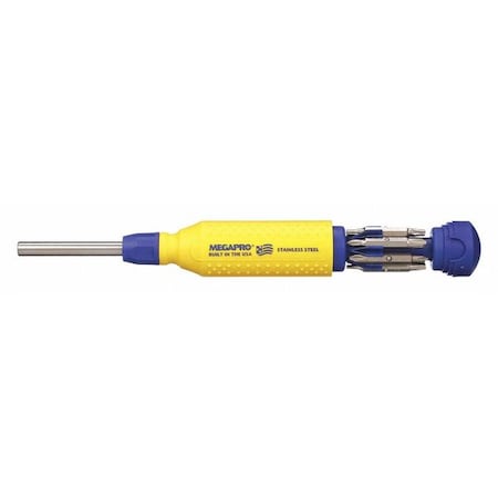 Phillips, Square, Star, Slot Bit 8 1/2 in, Drive Size: 1/4 in , Num. of pieces:8