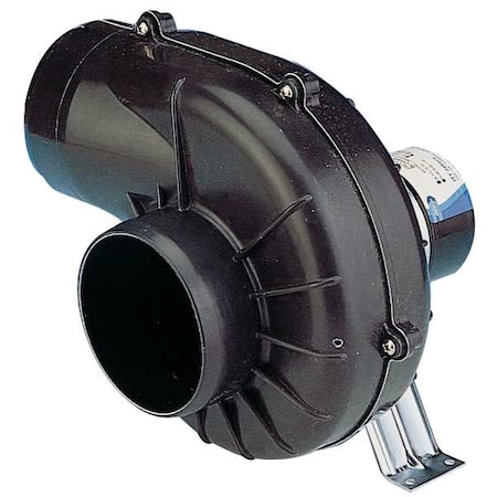 Round OEM Blower, 3200 RPM, 1 Phase, Direct Drive, Plastic