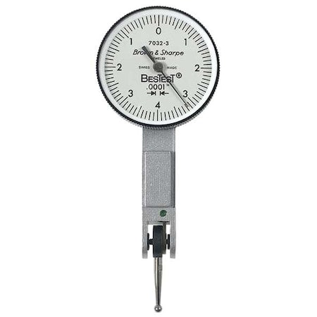 Dial Test Indicator,Hori,0 to 0.008 In