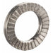 Wedge Lock Washer, For Screw Size 5/8 in 316 Stainless Steel, Plain Finish, 100 PK