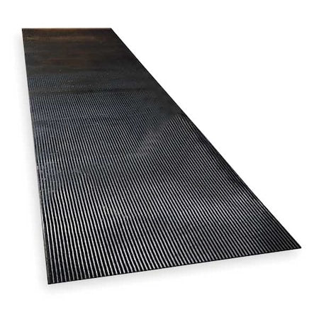 Black Switchboard Runner, 1/4 in Thick, Vinyl