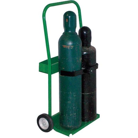 Cylinder Hand Truck,200 lb.,42"x22"x8"