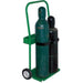 Cylinder Hand Truck,200 lb.,42"x22"x8"