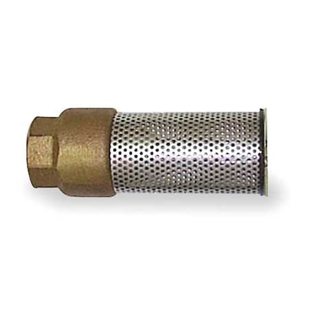 1-1/2" FNPT Lead Free Bronze Spring Foot Valve