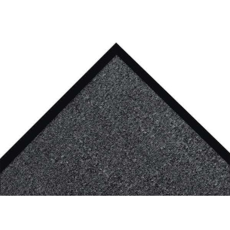 Entrance Mat, Polypropylene, 5/16 in Thick, Charcoal, 4 ft W x 6 ft L