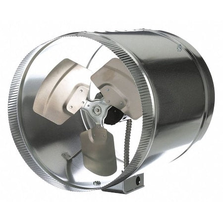 Steel 14"D,15.8"H,14"W Inline Duct Fan