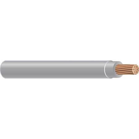 THHN Building Wire, Copper, 14 AWG, 1C, Gray, Stranded, 500 ft
