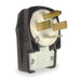 Straight Blade Plug, 14-60P, 60 A, 125/250V AC, 3 Pole, Screw Terminals, Grounded