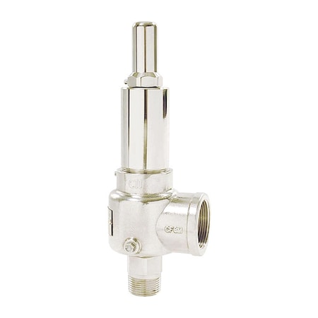 POP Safety Valve,3/4In,150 psi,Bronze