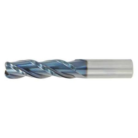 Corner Radius End Mill, 0.75 in, Carbide
