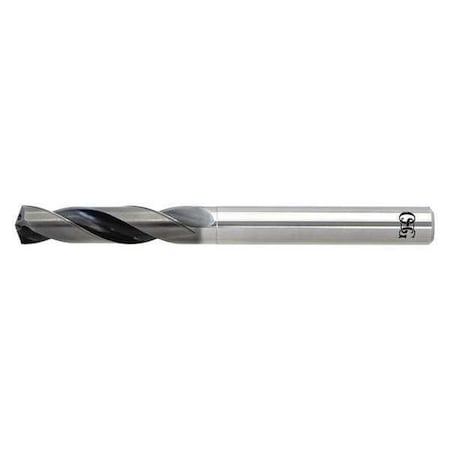 Screw Machine Drill Bit, 31/64 in Size, 140 Degrees Point Angle, Solid Carbide, WXL Finish