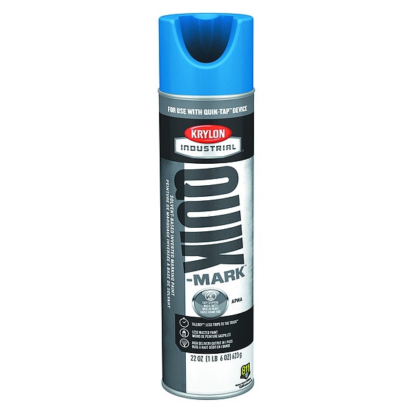 Inverted Marking Paint,  25 oz.,  Blue,  Solvent -Based