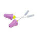 No Touch(TM) Disposable Foam Probed Test Ear Plugs, Bullet Shape, 29 dB, Purple, 50 PK