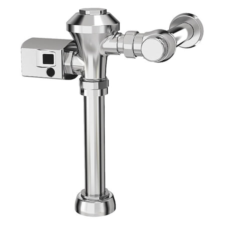 Automatic Flush Valve, 1.6 gpf gpf, Polished Chrome, 1 in, 1 1/2 in Spud Coupling
