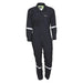 Coverall, 8.9 cal/sq cm ATPV, 2XL, 30 in Inseam, FR Inherent Blend, Zipper