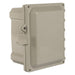 Quick Release Padlock Latch Electrical Enclosures, 6 in H, 4 in D, 6 in W, 1, 12, 3R, 4, 4X, 6P