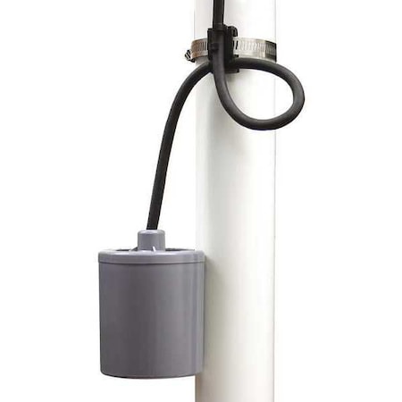Float Switch, 20 ft, PVC, 125/250V AC