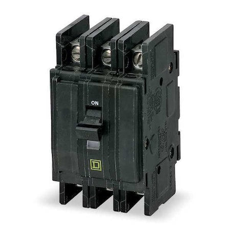 Miniature Circuit Breaker, QO Series, 15A, 3 Pole, 120/240V AC, 10kA at 120/240V AC